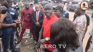 Project Monitoring : Agbi faults contractor over shoddy job at Ofagbe
