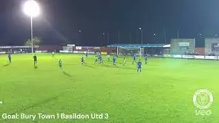 HIGHLIGHTS & GOALS | Bury Town 2 Basildon United 6