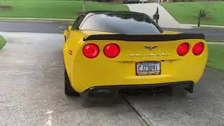 2013 Callaway Corvette SC606 Evening Walkaround Idle