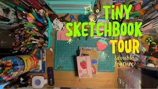 First Sketchbook Tour of the Year! (little to no talking during flip through)