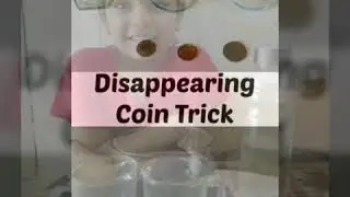 Disappearing Coin Trick done by Prashasti😊/ Kids Simple Science Activities