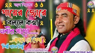 গায়ের জোরে বললে কথা | নিবীর প্রাণে লাগবে রে বেথা | শিল্পী বাউল মিন্টু | Baul Music 4k
