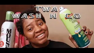 My TWA wash & go routine