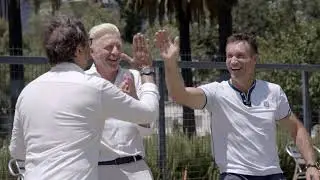 Who Is The King Of Grass? Pat Cash, Henri Leconte or Boris Becker...