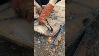 How to cut perfectly 😎#gascutting #tips #cuttingiron#handsskills