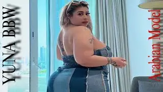 Arabian  fat models 💃 Yuna BBW Biography, wiki, height, weight💃 Curvy Plus size Model