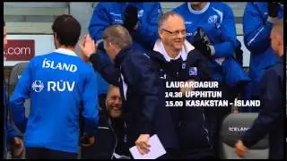 Landsleikur &iacute; f&oacute;tbolta - augl&yacute;sing