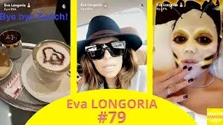 Eva Longoria leaving Zurich - snapchat - january 10 2017