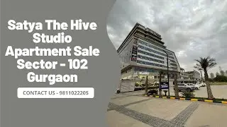 Studio The Hive Serviced Apartment Sale Sector - 102 Gurgaon | 9811022205 #gurgaon #apartment #sale