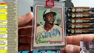 2019 Archives Signature Series Retired Player Edition Baseball 20 Box Case Random Hits Break #3