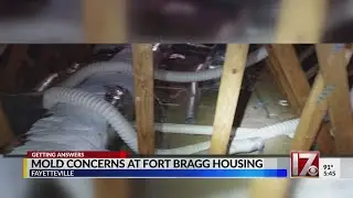 Mold concerns at Fort Bragg housing