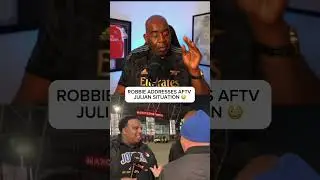 Robbie addresses the AFTV Julian SaeedtTV situation #football #aftv #arsenal #arsenalfans