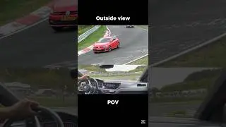 Br&uuml;nnchen in a Polo GTI &ndash; POV vs Trackside