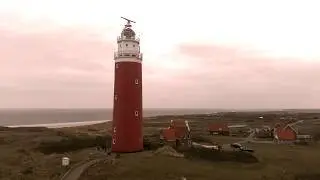 DRONE FLIGHTS DJI MAVIC AIR - LIGHTHOUSE TEXEL HOLLAND 2018