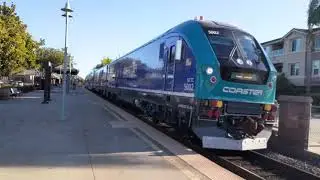12-3-20! Andross51 film's Coaster Test Train at Carlsbad Village Station!!
