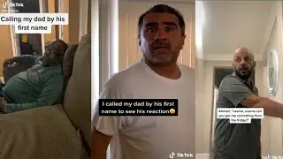 Calling my Dad by his first name to see his reaction [ funny Reaction ]