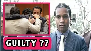 GUILTY🔴 ASAP ROCKY charged with FIRST DEGREE MURDER, as the rapper was found guilty at crime scene