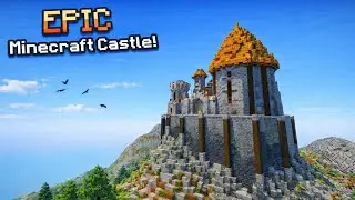 Building a Mountain Village with a Castle | Minecraft Timelapse (Part 1)
