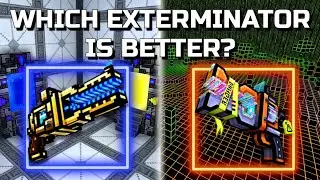 OG EXTERMINATOR VS CORRUPTED EXTERMINATOR - PIZZA (autocorrect, not changing this lol) GUN 3D