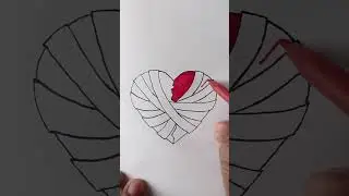 Beautiful Heart Drawing 💗 part 3 | MS Pencil Art