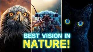 Top 10 Animals With the Best Vision | Nature&rsquo;s Super Eyes @animalfactswithjimmy
