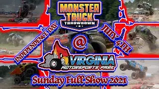 Monster Truck Throwdown @ Dinwiddie Va 2021 Sunday Full Show