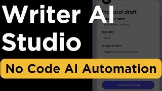 Writer AI No Code AI App Building Platform - AI SEO Blog Generation in Minutes