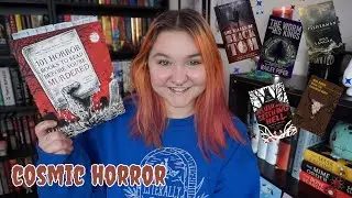 reading the “best of” cosmic horror // horror fiction reading vlog