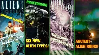 New Aliens Fireteam Announced SIX NEW ALIEN TYPES AND ALIENS INFILTRATOR NOVEL AND MORE!!!
