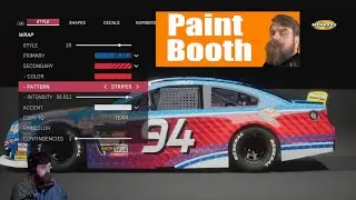 NASCAR 25 Paint Booth