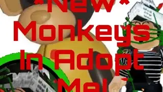 Everything You Need To Know About The New Monkeys In Adopt Me!