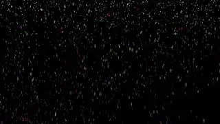 Confetti Round Falling Rain  - Free HD Stock Footage or purchase 4k