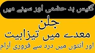 gas bad hazmi or seny min Jalan /گیس بد حضمی اور سینے میں جلن