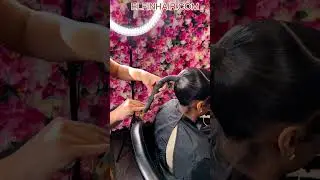 🥵Swoop Barbie Ponytail Slick Back! Highlight Color w/Flipped Layers Looking Ft.#ELFINHAIR Review