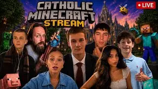 CATHOLIC MINECRAFT STREAM (Aubrey Corrigan, SimplyGiGi, ReasonRome, JesusandWhatnot and More!)