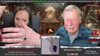 Virtual Christmas Open-house 2025! LIVE MoreGems Fine Jewelry Show! 12/1/2025