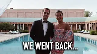 We went back to Marrakech...where we got married