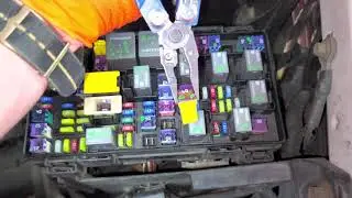 2011 Dodge Ram 1500 Radiator Cooling Fan Fuses & Relay