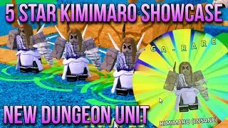 🌀NEW DUNGEON UNIT🌀 5 STAR KIMIMARO (INSANE) SHOWCASE IN ALL STAR TOWER DEFENSE