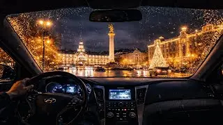 Night Tbilisi (Madness on the Streets) Rain 🌧️