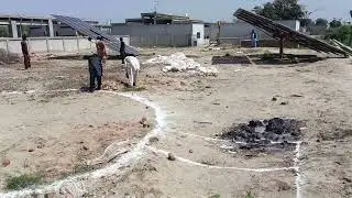 Biogas plant size 100 cubic metre gas production 15 kg LPG per day 03022800021