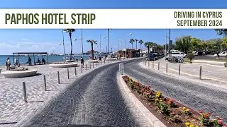 Paphos Hotel Strip in September - Cyprus 2024