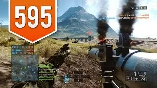 BATTLEFIELD 4 (PS4) - Road to Max Rank - Live Multiplayer Gameplay #595 - MAN VS TANKS!