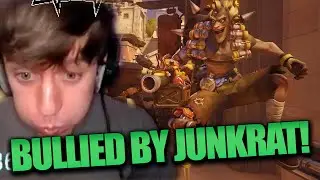 I got bullied by emongg and junkrat | Overwatch Stream Highlights