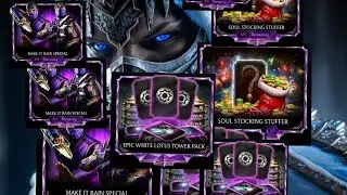 MAKE IT RAIN PACK I EPIC WHITE LOTUS PACK I SOUL STOCKING PACK OPENING I MK MOBILE