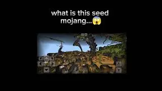 Glitched seeds in minecraft , bedrock