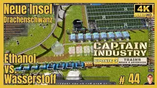 Captain Of Industry | Update 3 | Ethanol vs. Wasserstoff... | German #44