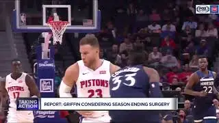 Blake Griffin reportedly considering season-ending surgery