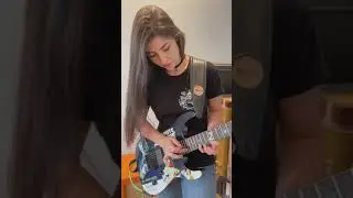 Metallica: One - Solo Cover (J&eacute;ssica di Falchi) #metallica #kirkhammett #espguitars #guitarcover