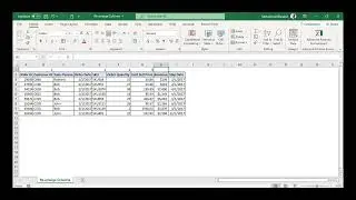 Re-arrange Columns